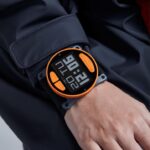 Gill Marinenevidljivi mjerač vremena Z82L444 crna i narančasta - Image 3