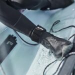Gill Marinerubne čizme Z82L330 crna i narančasta - Image 7