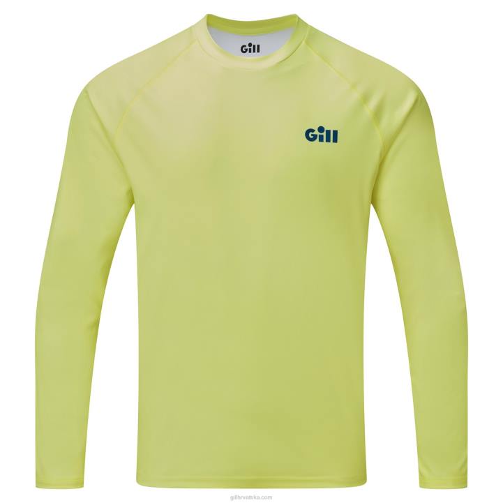 Gill Marinexpel tec majica dugih rukava sa stražnjim logom Z82L399 limun - Image 1