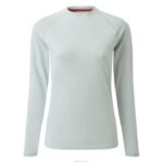 Gill Marineženska UV tec majica dugih rukava Z82L513 srednje siva - Image 2