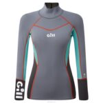 Gill Marineženski top od zenlita Z82L185 čelično siva - Image 2
