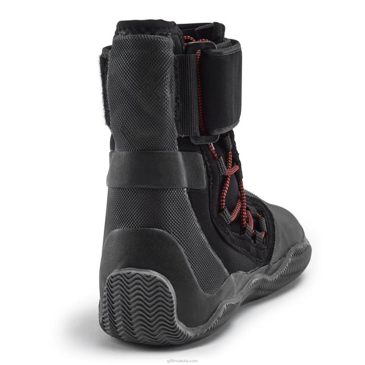 Gill Marinejunior edge čizme Z82L334 crna i narančasta