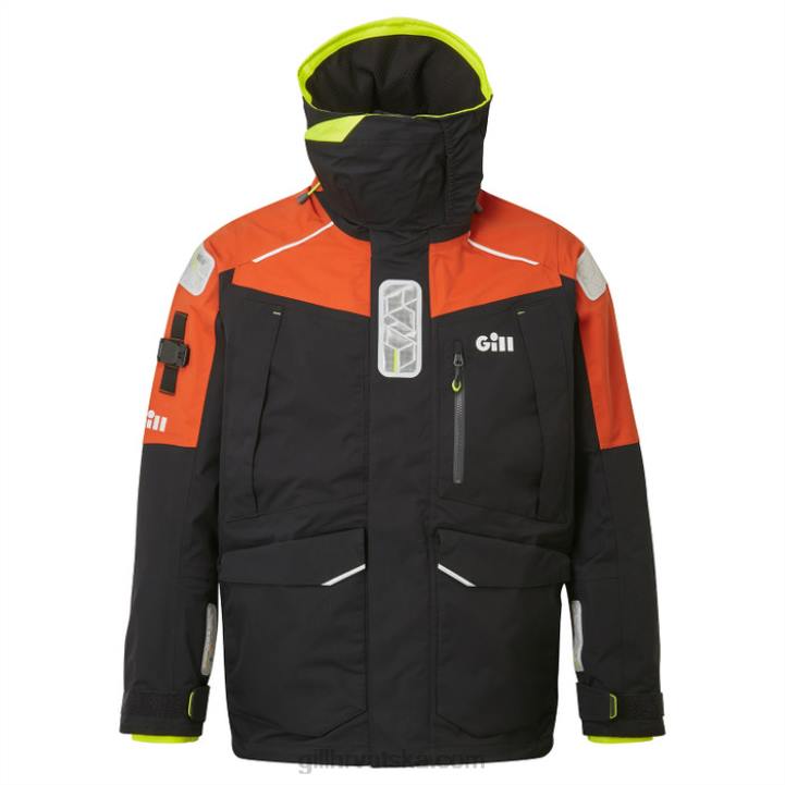Gill Marineos1 ocean jakna Z82L125 grafit/narančasta