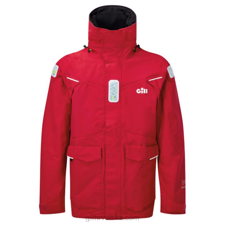 Gill Marinemuška os2 offshore jakna Z82L91 Crvena