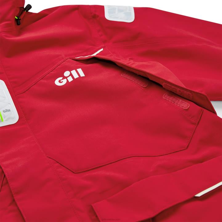 Gill Marinemuška os2 offshore jakna Z82L91 Crvena