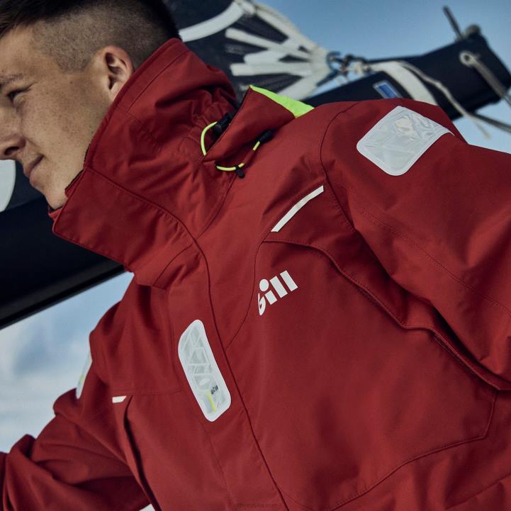 Gill Marinemuška os2 offshore jakna Z82L91 Crvena