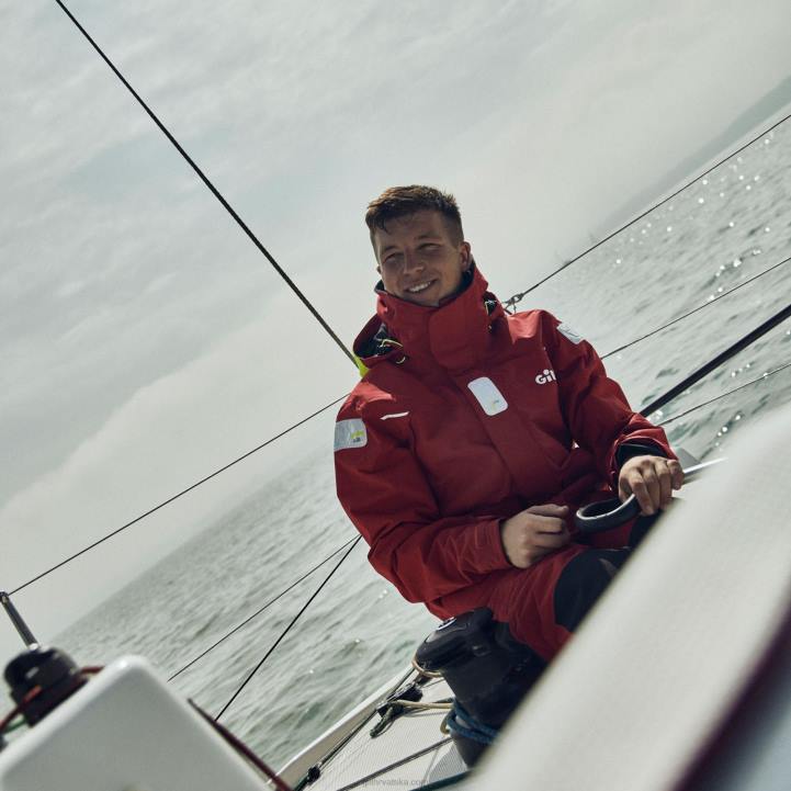Gill Marinemuška os2 offshore jakna Z82L91 Crvena