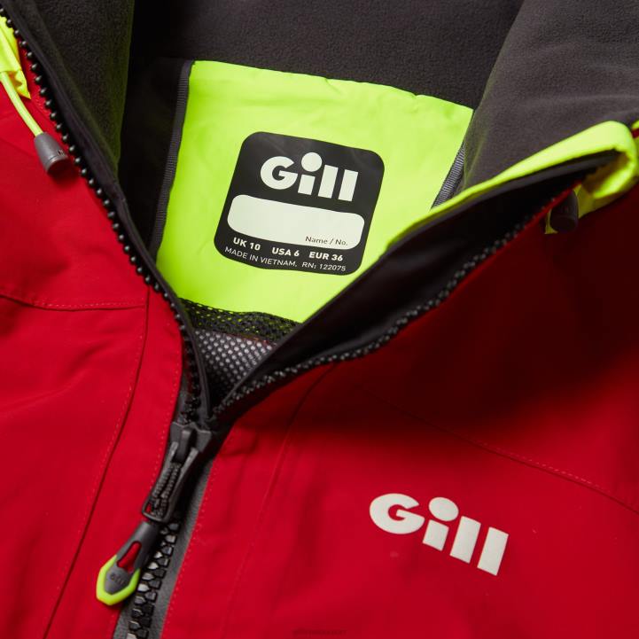 Gill Marineženska os3 primorska jakna Z82L441 Crvena
