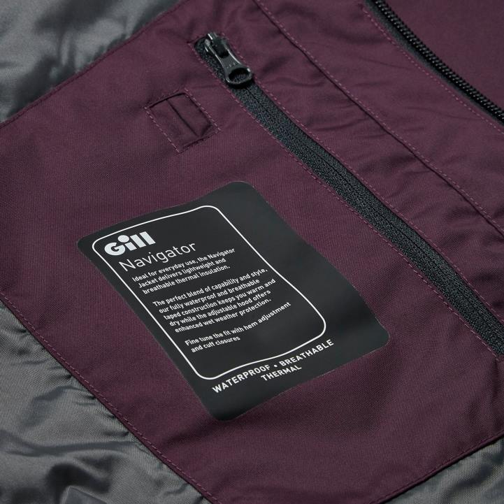 Gill Marineženska navigacijska jakna Z82L159 smokva