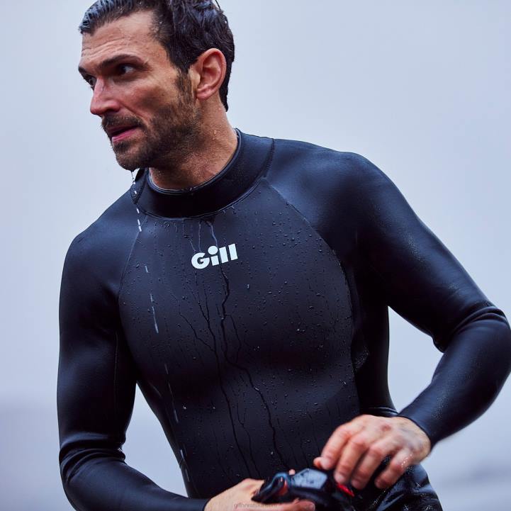Gill Marinemuško ronilačko odijelo za potragu 4/3 mm stražnji patentni zatvarač Z82L342