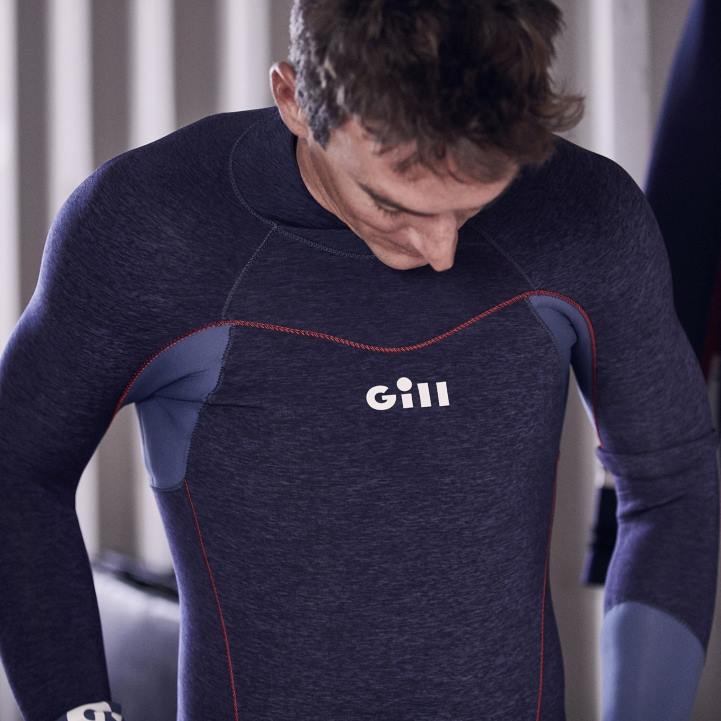 Gill Marinemuški top od vatrene ćelije Z82L227 tamni traper i narančasta