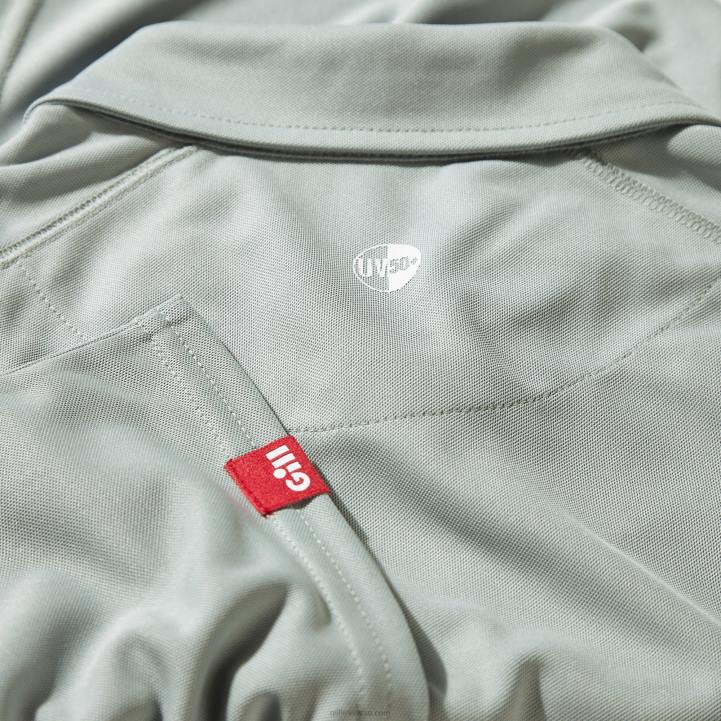 Gill Marinemuški uv tec polo Z82L222 srednje siva