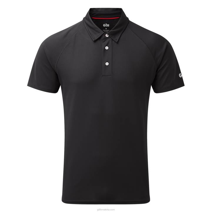 Gill Marinemuški uv tec polo Z82L223 drveni ugljen