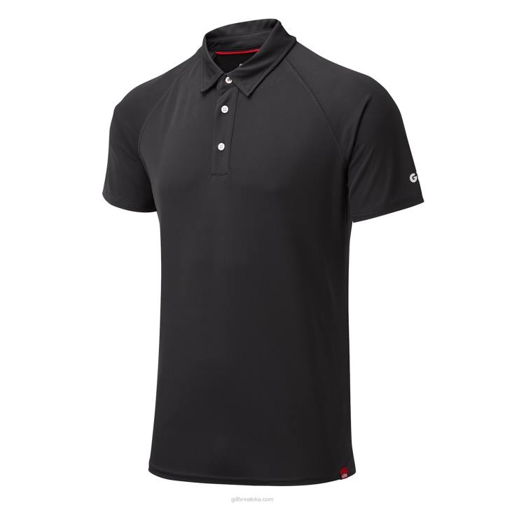 Gill Marinemuški uv tec polo Z82L223 drveni ugljen