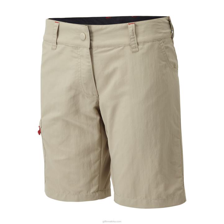 Gill Marineženske UV tec kratke hlače Z82L496 kaki