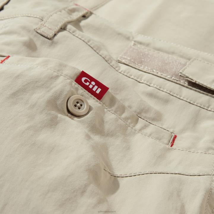 Gill Marineženske UV tec kratke hlače Z82L496 kaki