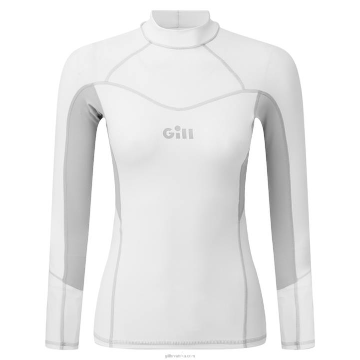 Gill Marineženski pro rash prsluk dugih rukava Z82L506 bijela