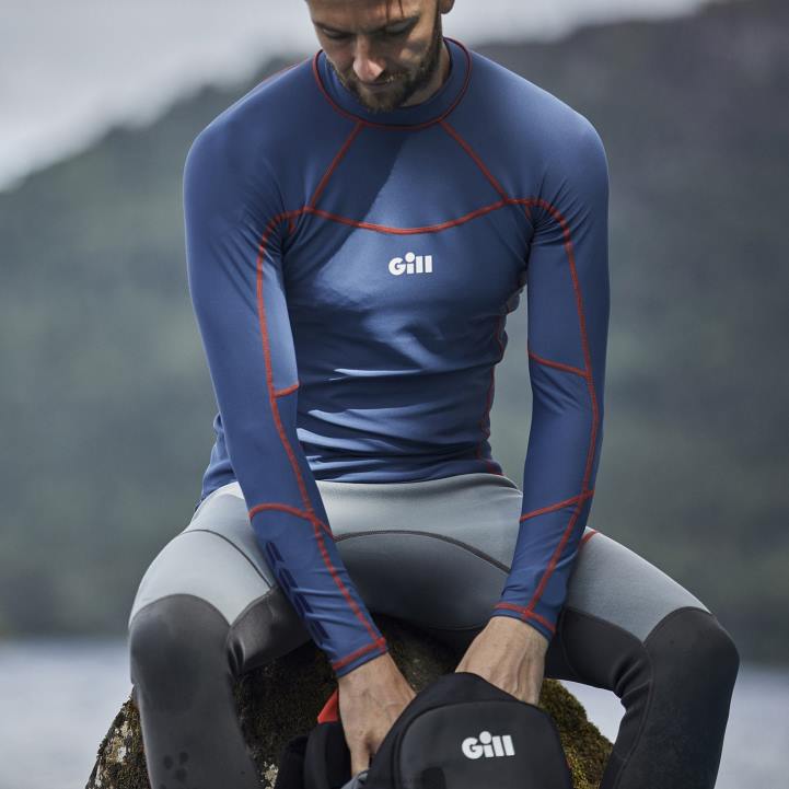Gill Marinemuški prsluk osip - dugi rukav Z82L276 ocean