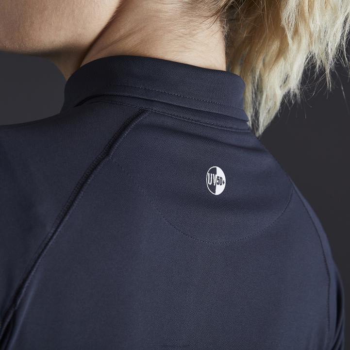 Gill Marineženski uv tec polo Z82L174 drveni ugljen