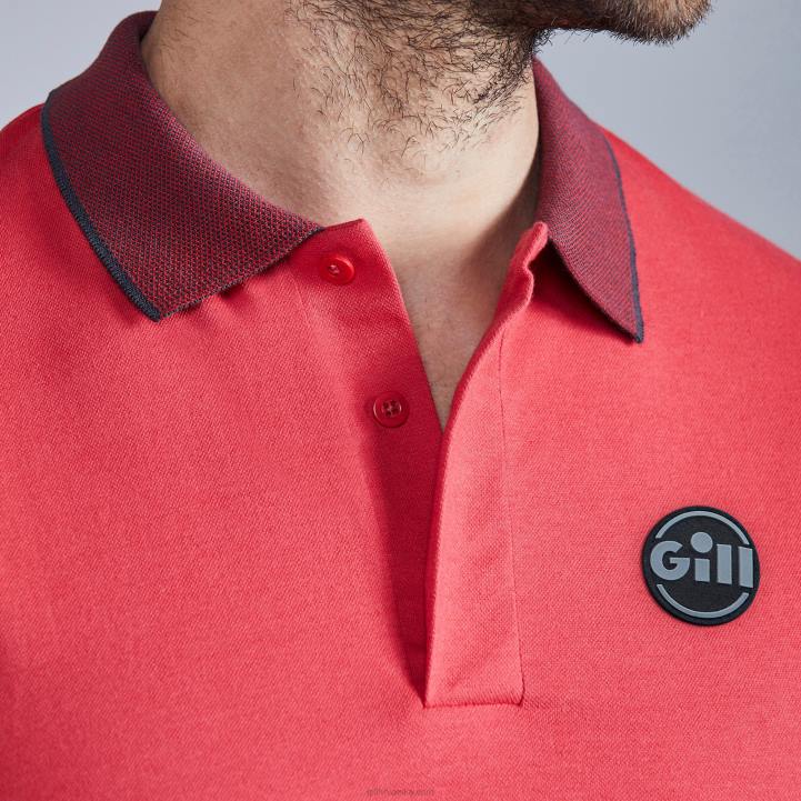 Gill Marinelucca polo Z82L124 škrge crvene