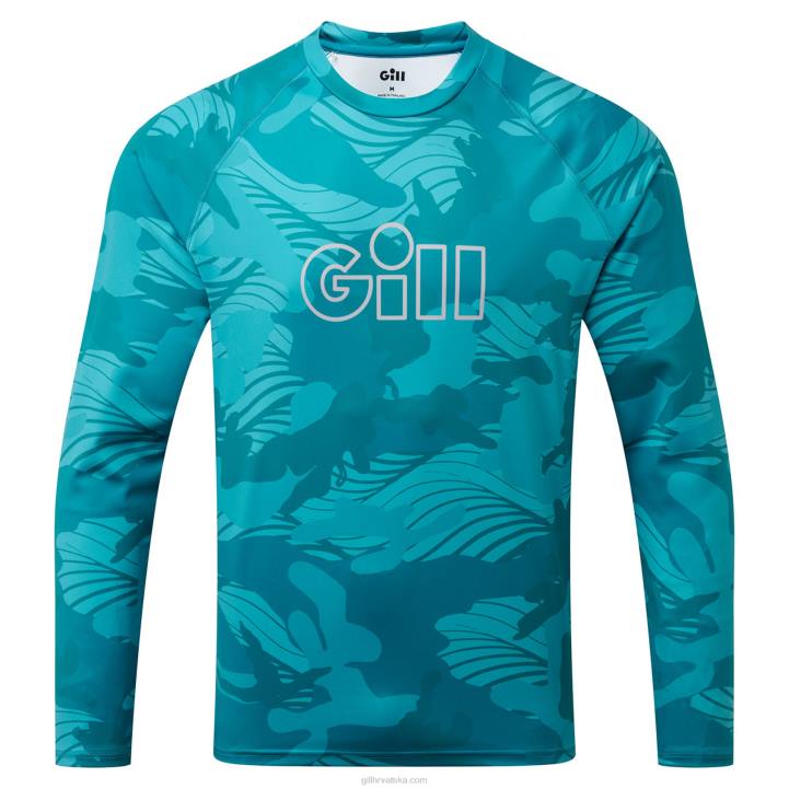 Gill Marinexpel tec majica dugih rukava u kamuf Z82L403 kamuflaž za bazen