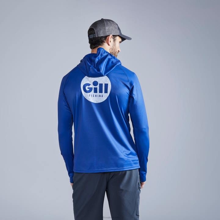 Gill Marinexpel tec majica s kapuljačom sa stražnjim logotipom Z82L406