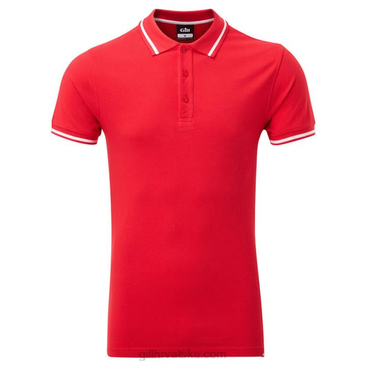 Gill Marinemuška polo majica crew Z82L533 Crvena