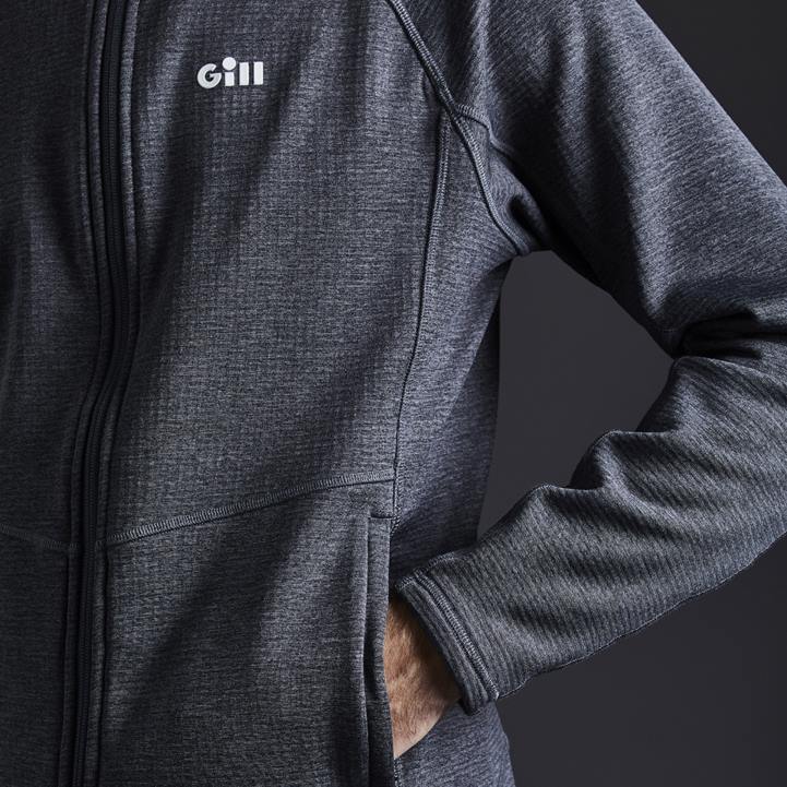 Gill Marinestrelica s kapuljačom Z82L563 čelično siva