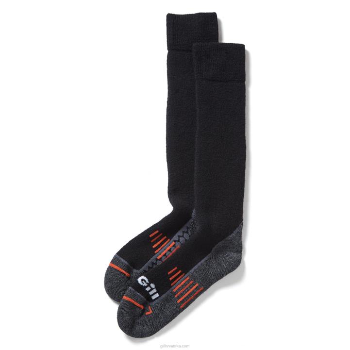 Gill Marinečarape za čizme od merino vune Z82L162 crno