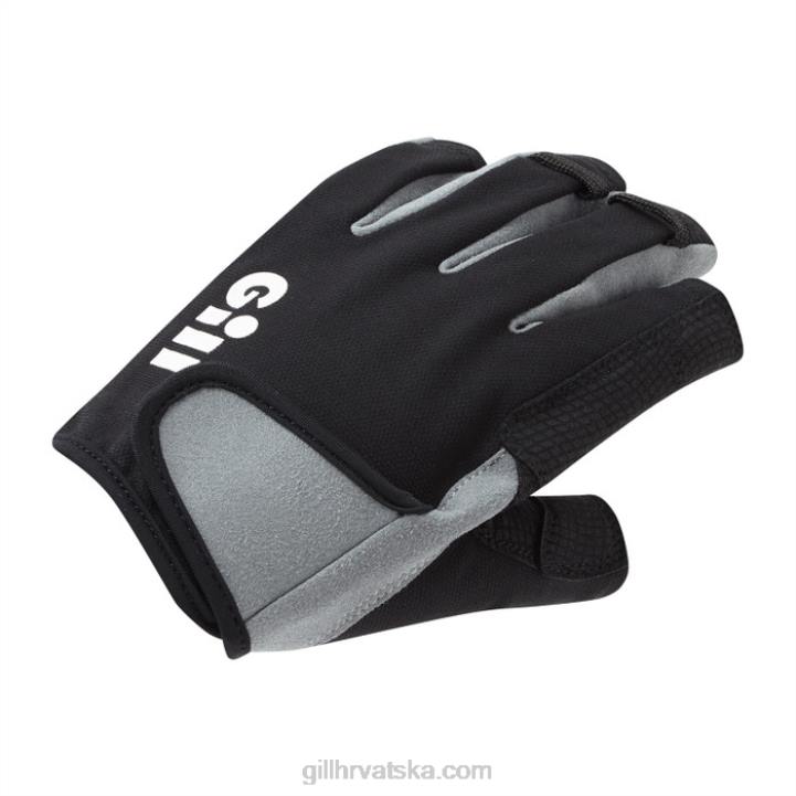 Gill Marinepalubne rukavice - kratki prst Z82L139 crno